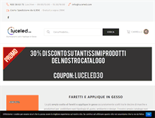 Tablet Screenshot of luceled.com
